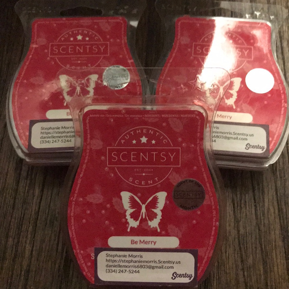 3 scentsy bars